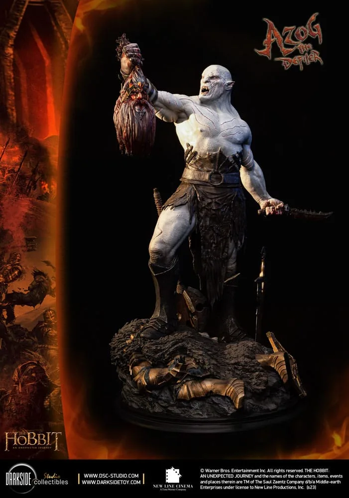 The Hobbit Beeld – Azog John Howe Signature Edition 1/3 90 cm 14