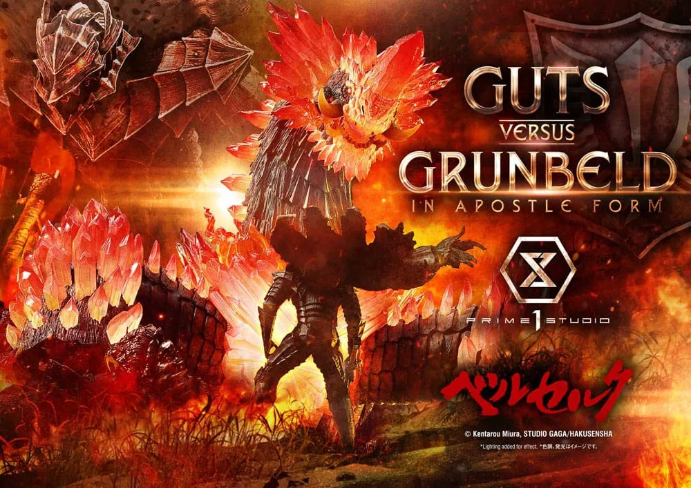 Berserk Diorama Statue – Guts vs. Grunbeld Apostle Form 2