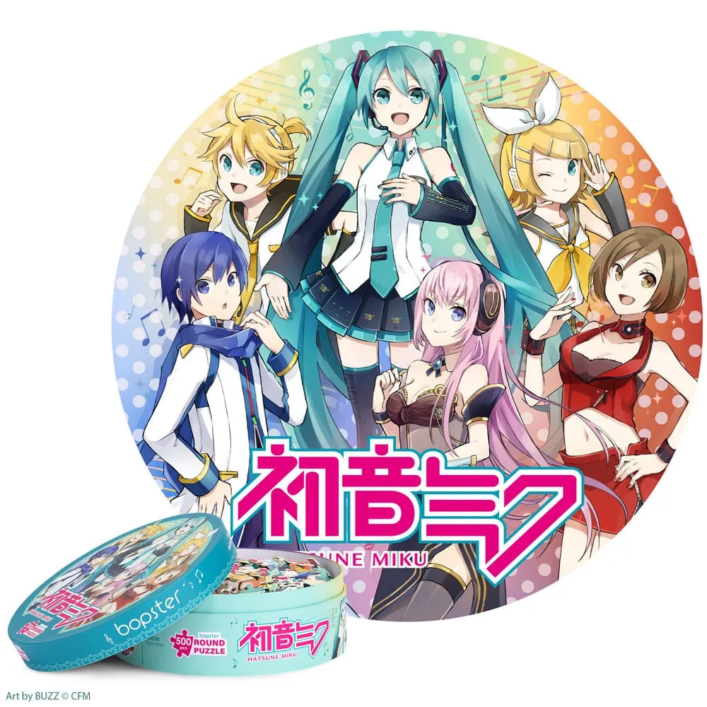 Hatsune Miku Jigsaw Puzzle – Round 500 Pieces 50 cm 2