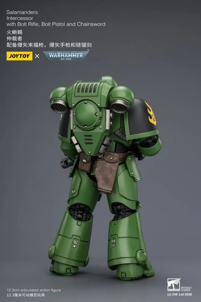 Warhammer 40,000 Action Figure – Salamanders Intercessor 12.3 cm 13