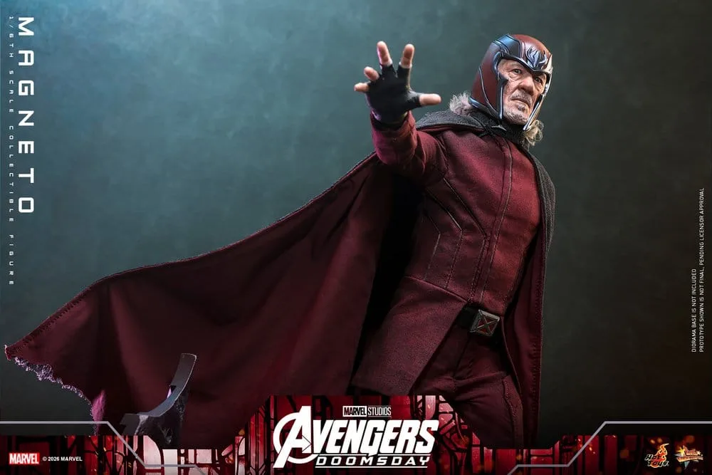 Avengers Doomsday Action Figure – Magneto 1/6 30 cm 11