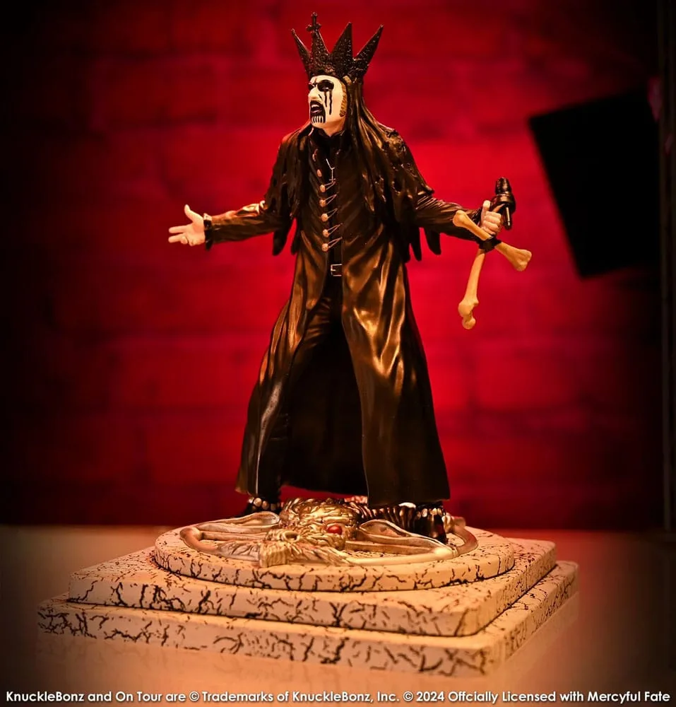 Mercyful Fate Statue – King Diamond III Black Version 22 cm 18