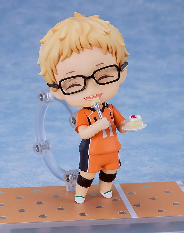 Haikyu Nendoroid Figure – Kei Tsukishima New Karasuno Version 10 cm 4