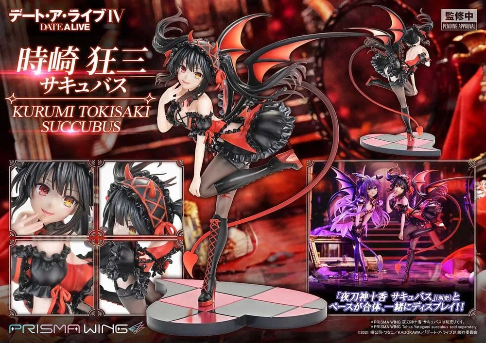 Date A Live PVC Statue – Kurumi Tokisaki Succubus 1/7 25 cm 6