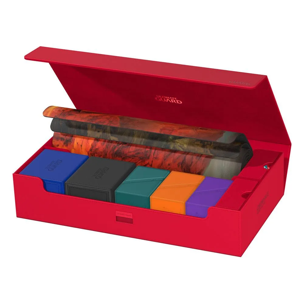 Ultimate Guard Card Storage Box – Omnihive 1000+ Xenoskin Red 9