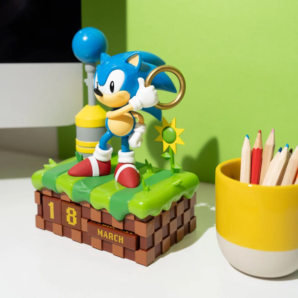 Sonic the Hedgehog Eeuwigdurende kalender – 3D 16 cm 9