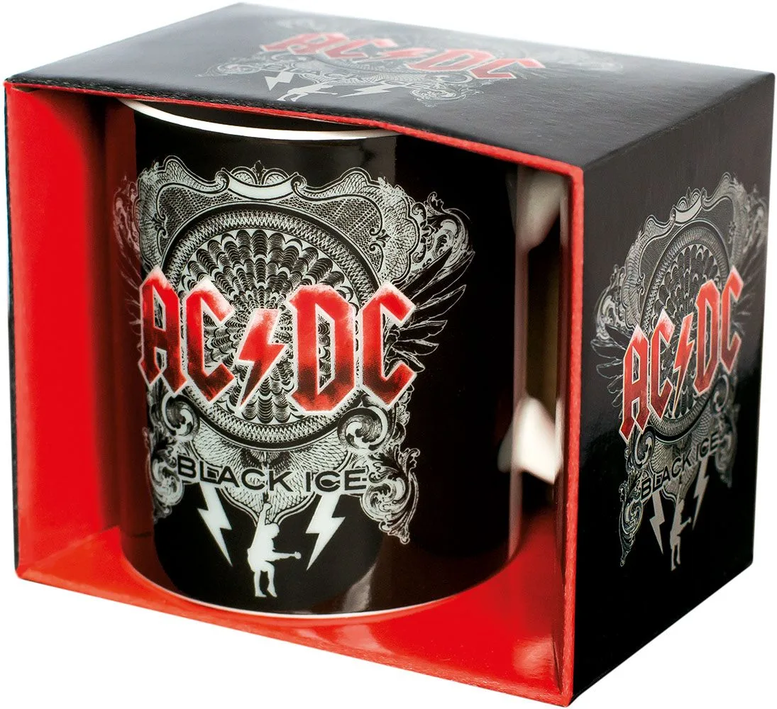 AC/DC Mug – Black Ice Ceramic