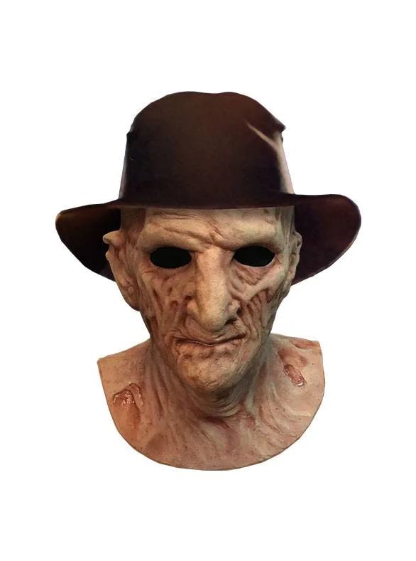 A Nightmare on Elm Street 2 Mask – Deluxe Freddy Krueger with Hat