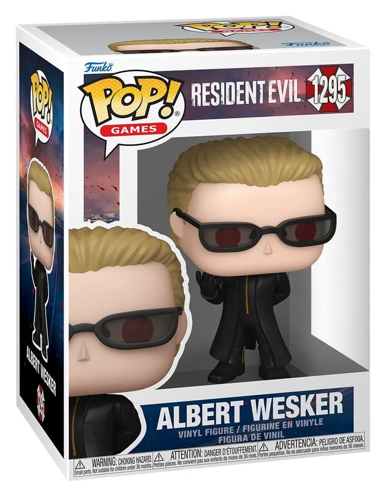 Resident Evil Vinyl Figure – Albert Wesker Pop 9 cm 2