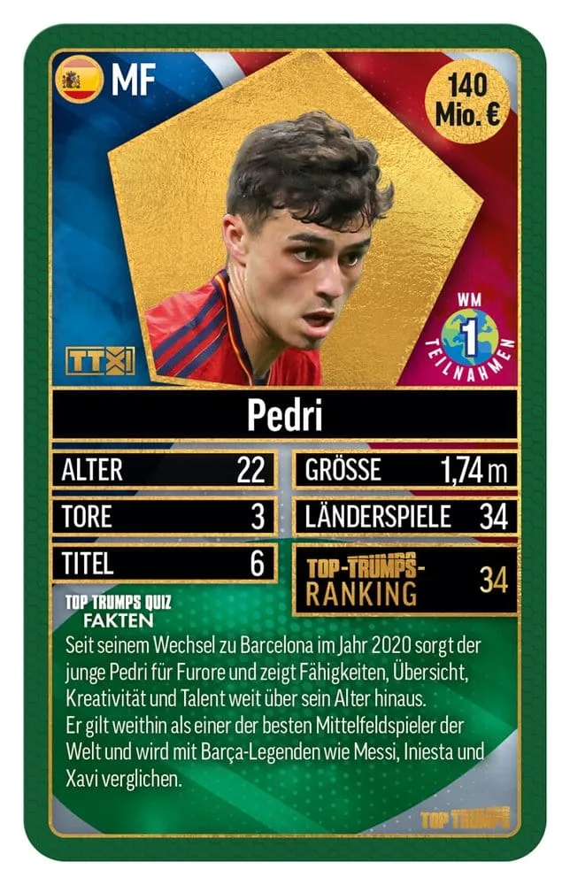 World Football Stars Card Game – 200 Pack 3 German Edition 4