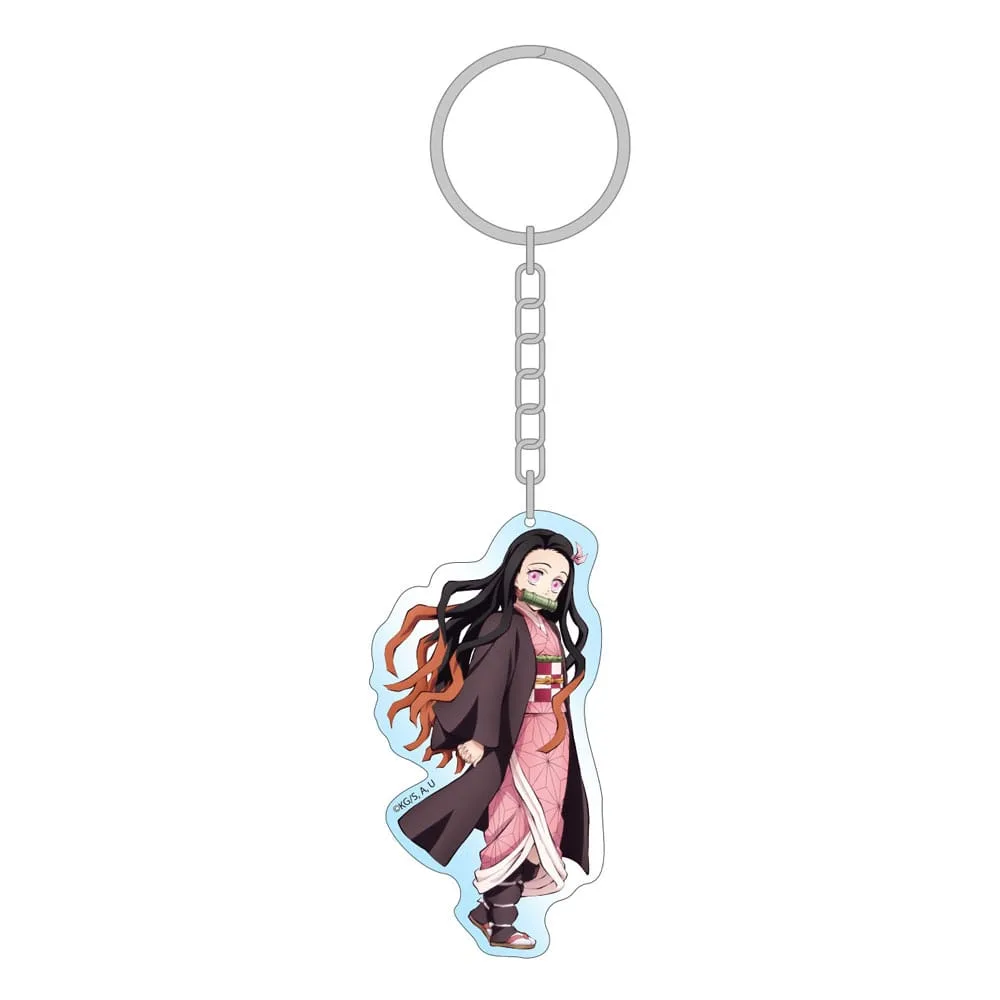 Demon Slayer Keychain – Holographic Nezuko 7 cm