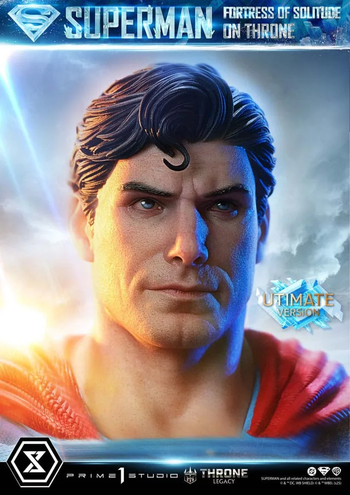 Superman Statue – Fortress of Solitude Throne Ultimate 1/4 52 cm 6