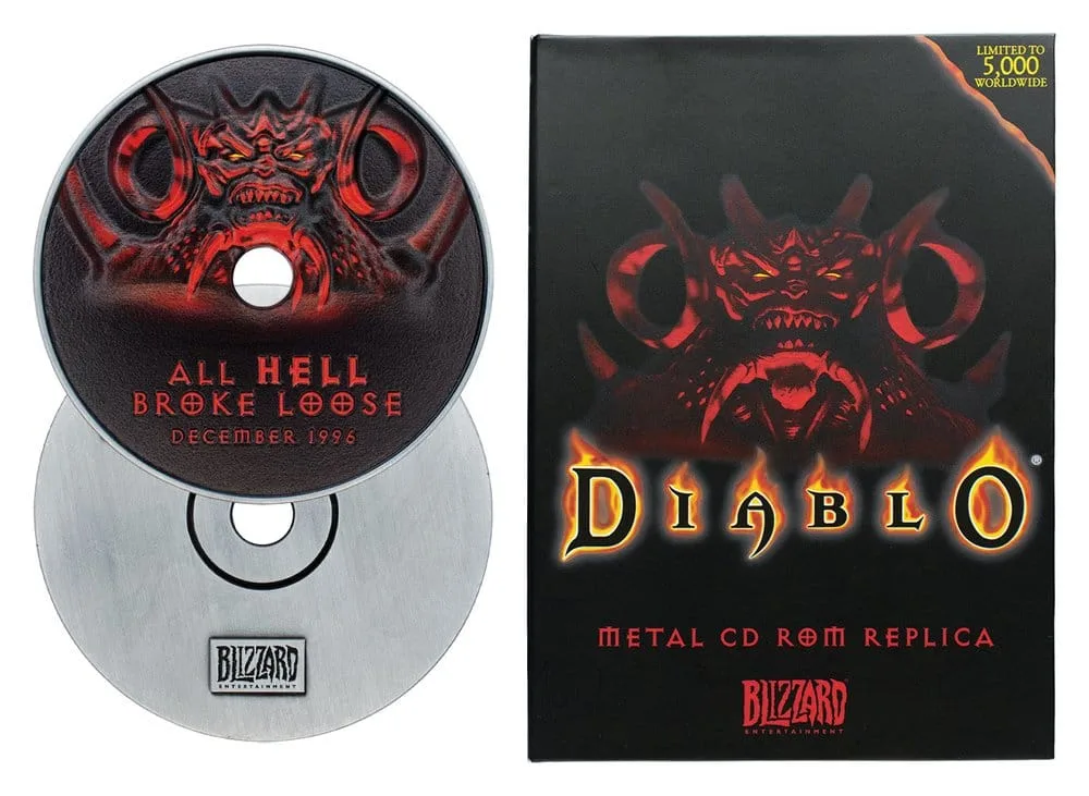 Diablo CD-ROM Replica – 30th Anniversary Limited Edition 11 cm 11