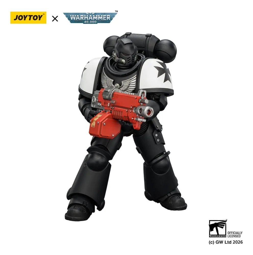 Warhammer 40,000 actiefiguur – Black Templars Intercessor 12,3 cm 5