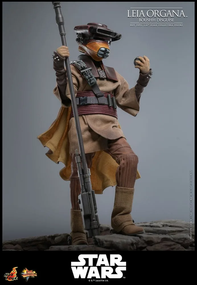 Star Wars Action Figure – Leia Organa Boushh Disguise 1/6 27 cm 9
