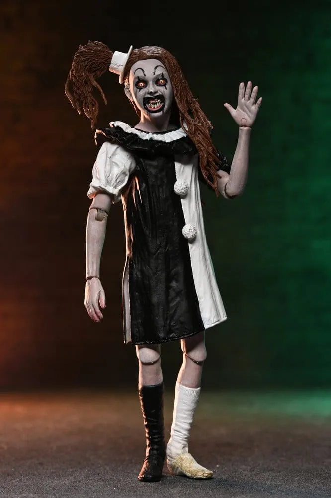 Terrifier 2 actiefigurenset – Art the Clown & Little Pale Girl 18 cm 4