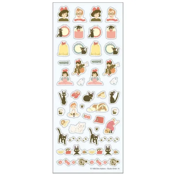 Kiki’s Delivery Service Schedule Stickers – 2024