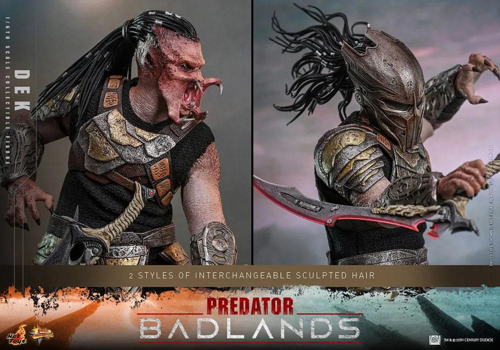 Predator Badlands Action Figure – Dek Movie Masterpiece 1/6 30 cm 18