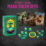 Magic the Gathering Dice and Token Pack – Green Mana 1