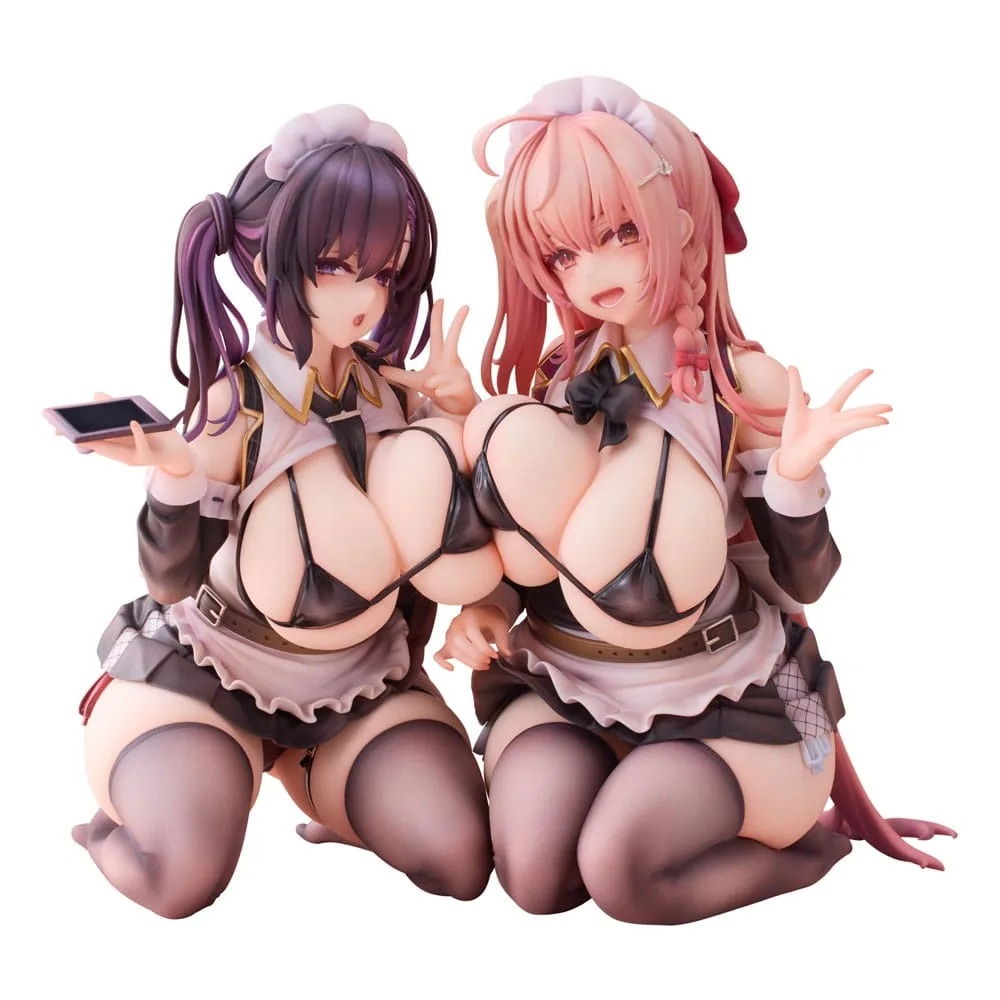 Original Character Statues – Koho Miya and Otsuhane Fuwari 18 cm