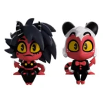 Helluva Boss Vinyl Figures – Millie and Moxxie Monitor Buddiez 1