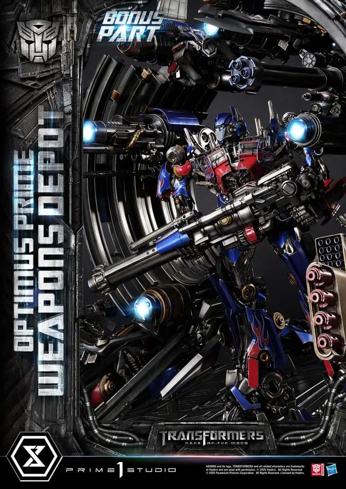 Transformers Statue – Optimus Prime Weapons Depot Bonus Version 19