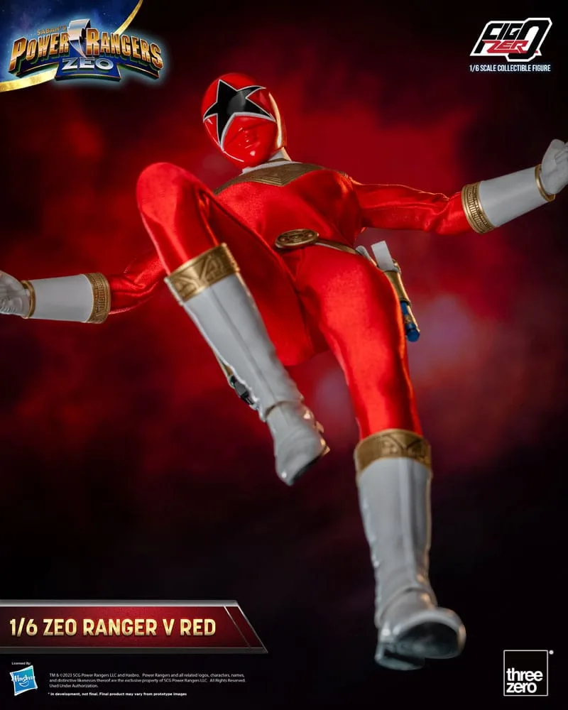 Power Rangers Zeo Action Figure – FigZero Ranger V Red 30.7 cm 6