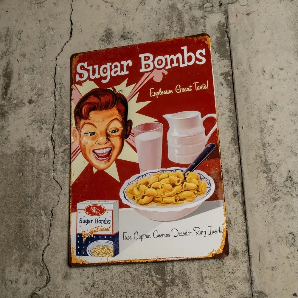 Fallout Metal Sign – Sugar Bombs 2