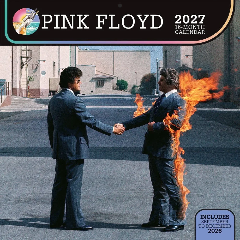 Pink Floyd Calendar – 2027 Square Edition 30 x 30 cm