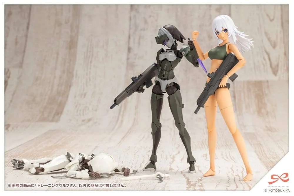Sousai Shojo Teien Model Kit – Training Wolf 16 cm 14