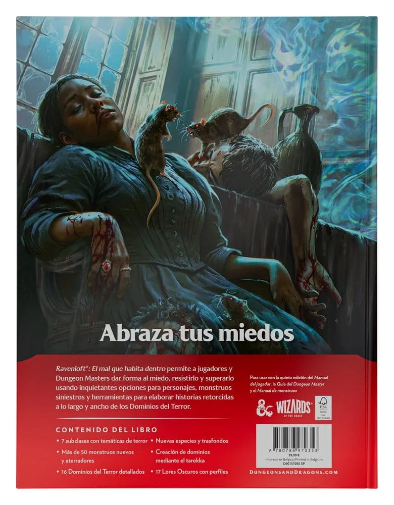 Dungeons & Dragons RPG Book – Ravenloft Spanish Edition 9