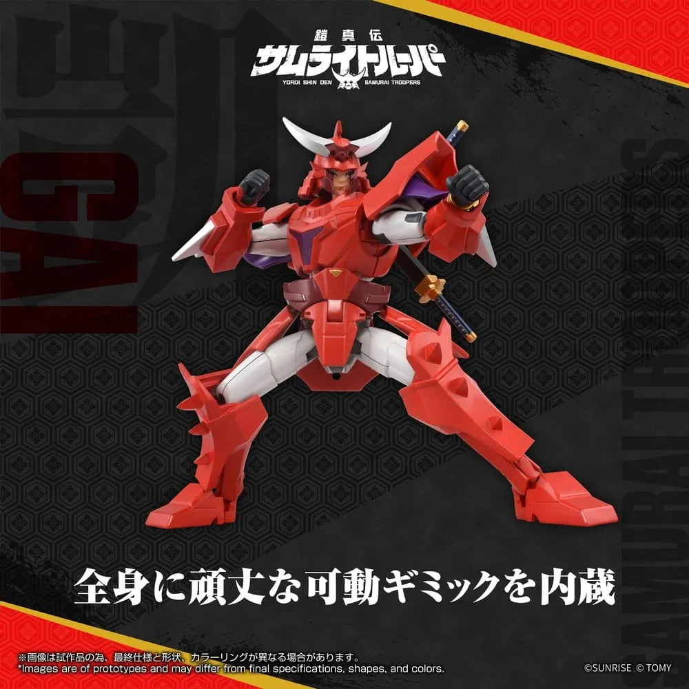 Samurai Troopers Action Figure – Toyrise Gai of the Heat 15 cm 8