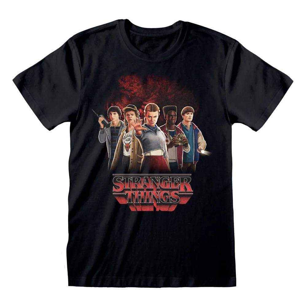 Stranger Things T-Shirt – Group with Vecna Size L