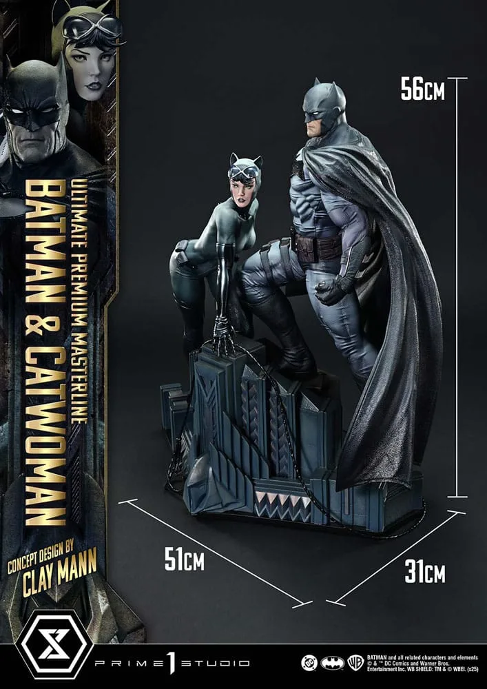DC Comics Statue – Batman & Catwoman nach Clay Mann 56 cm 8