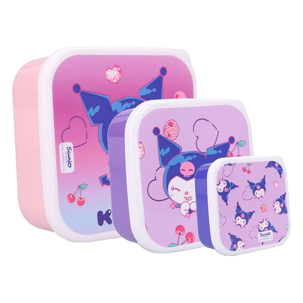 Sanrio Snack Box Set – Kuromi Fresh Bites