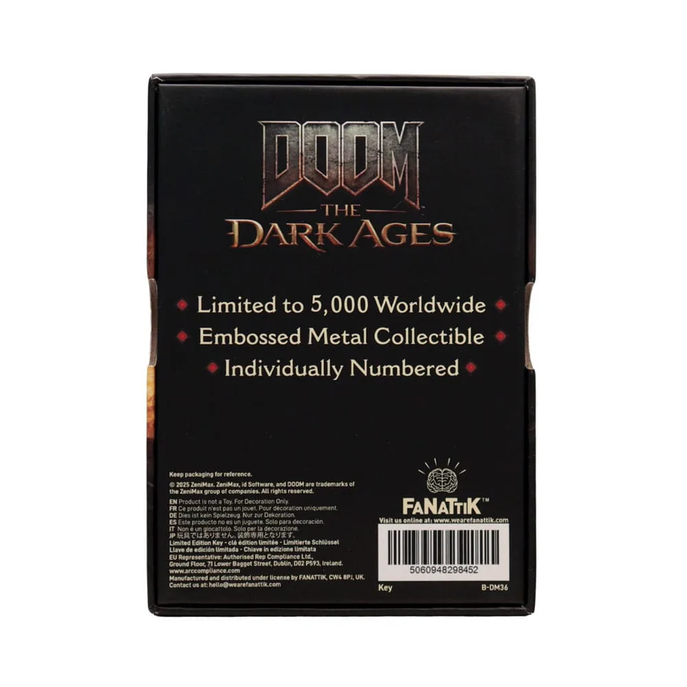 Doom The Dark Ages Replica – Secret Key Limited Edition 11 cm 3