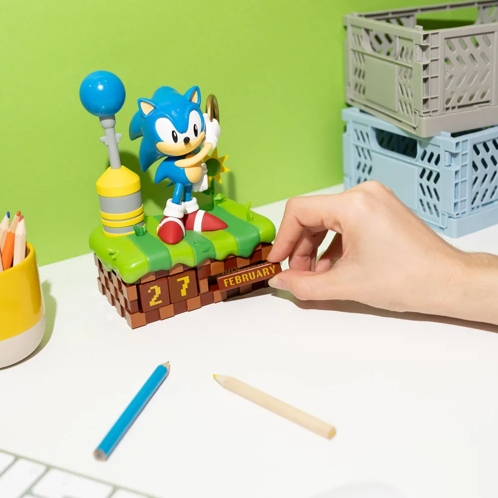 Sonic the Hedgehog Eeuwigdurende kalender – 3D 16 cm 7