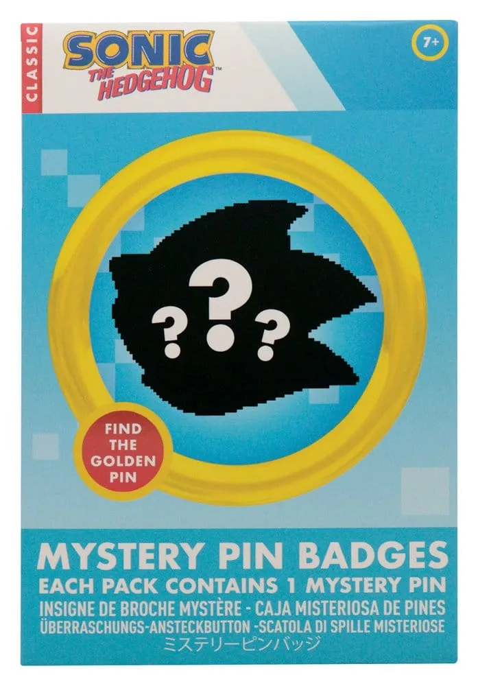 Sonic the Hedgehog Pin Badges – Mystery Display of 12 15