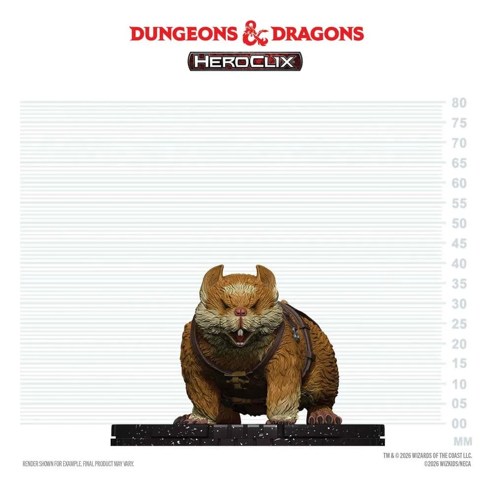 Dungeons & Dragons HeroClix Miniature – Giant Space Hamster 2