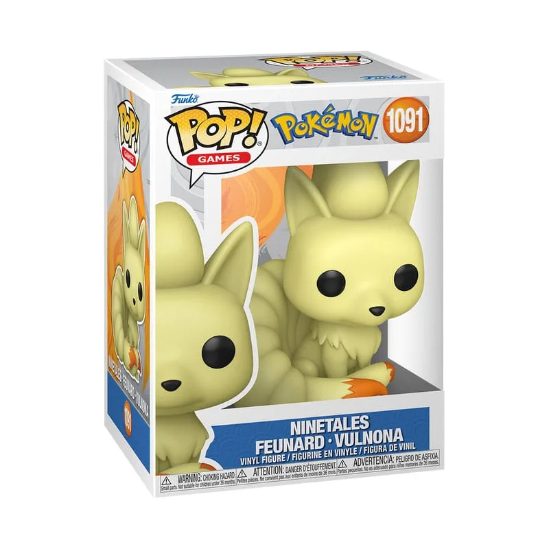 Pokémon Pop Games Vinyl Figure – Ninetales 9 cm 2