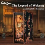 The Legend of Wukong Book Nook – Houten bouwpakket 22 x 8 cm 5