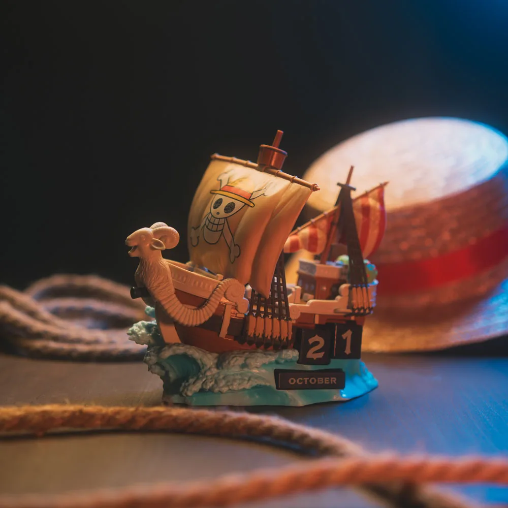 One Piece Perpetual Calendar – Going Merry 17 x 11 x 16 cm 2