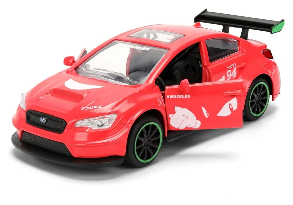 Sonic Diecast Cars – Knuckles 2016 Subaru WRX STI 1/32 6-Pack 10