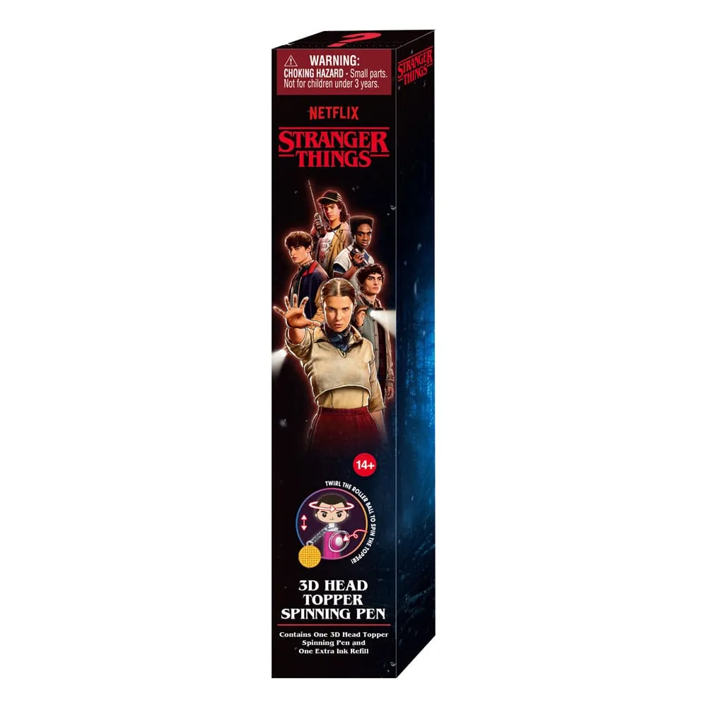 Stranger Things Pen Display – 3D Spinning Head Topper 16 Blind Boxes 2