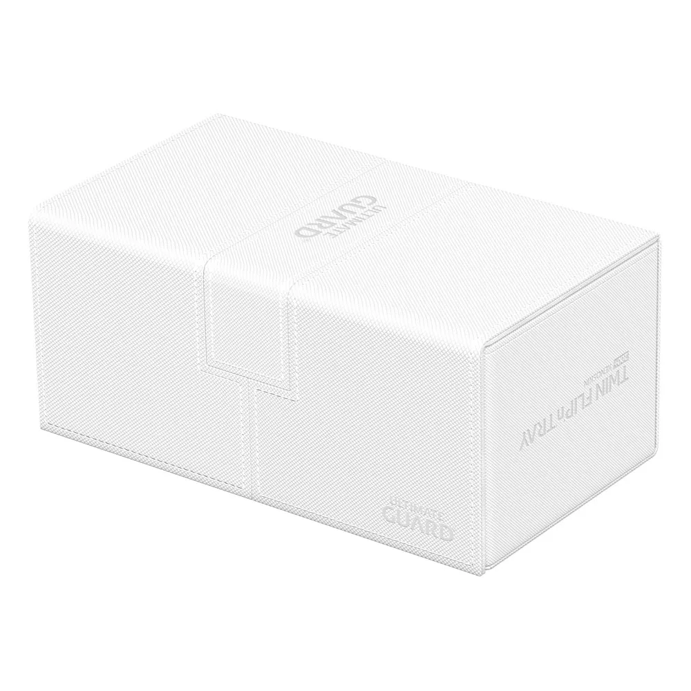 Ultimate Guard Deck Box – White Twin Flip’n’Tray 200+ Xenoskin 2