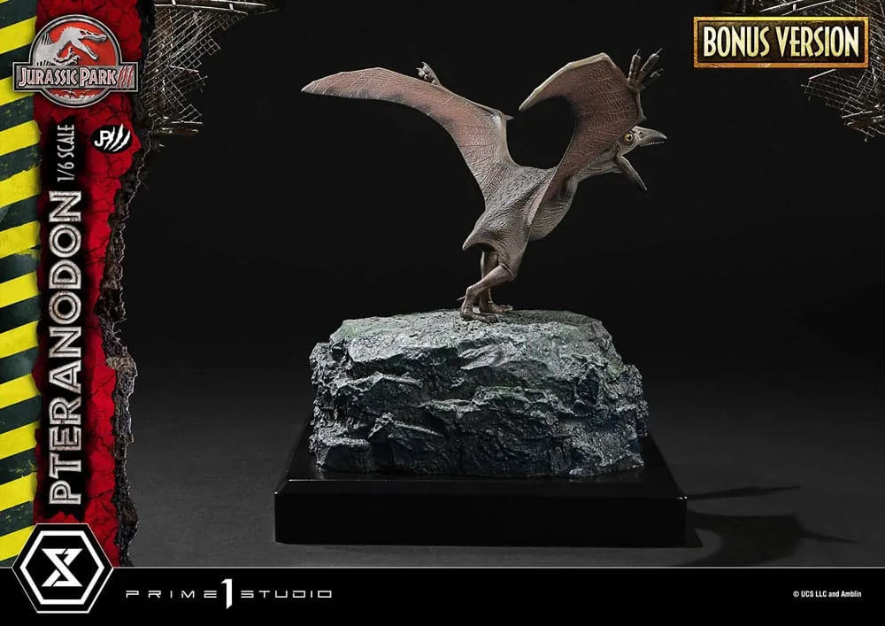 Jurassic Park III Beeld – Pteranodon Bonus Version 68 cm 14