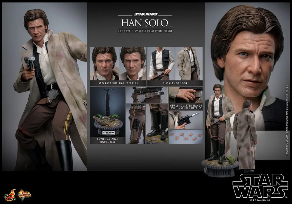 Star Wars Episode VI Action Figure – Han Solo 30 cm 22