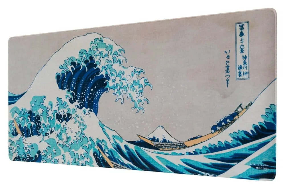 Hokusai Mouse Mat – The Great Wave of Kanagawa XL 80 x 35 cm 2