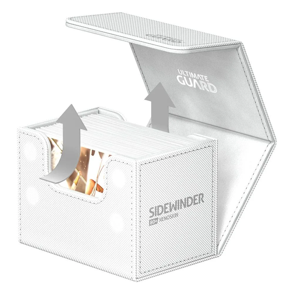 Ultimate Guard Deck Box – Sidewinder 80+ Xenoskin White 5