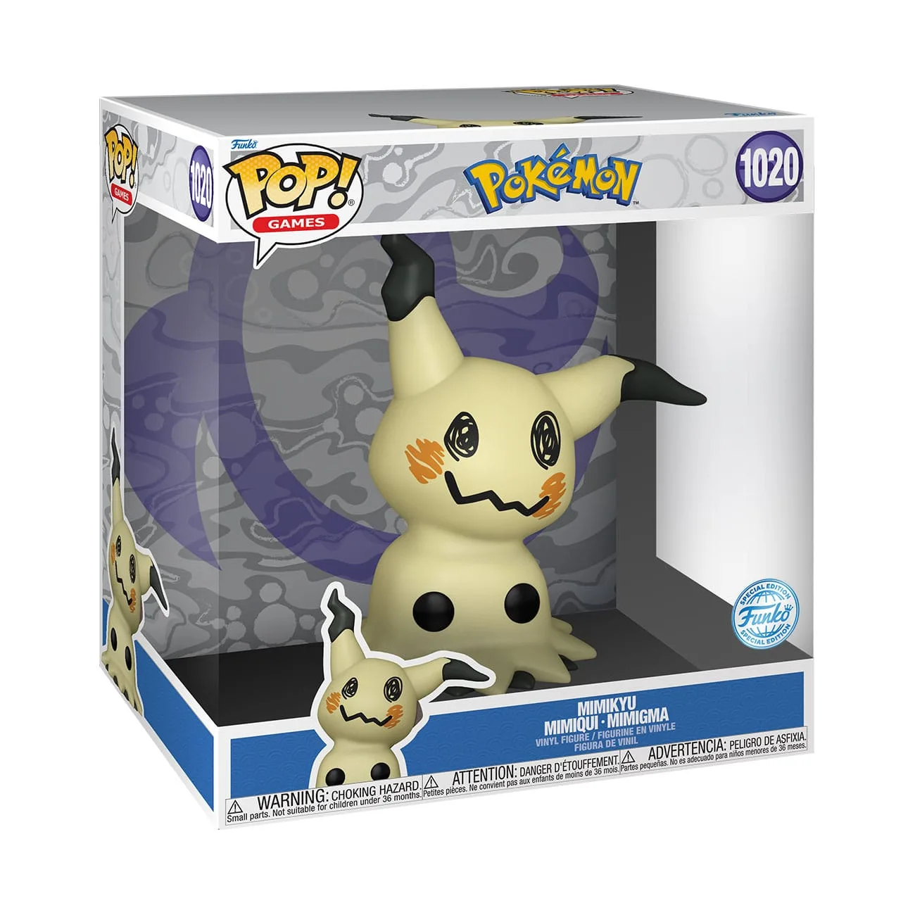Pokémon Vinyl Figure – Mimikyu Jumbo Pop 25 cm 2
